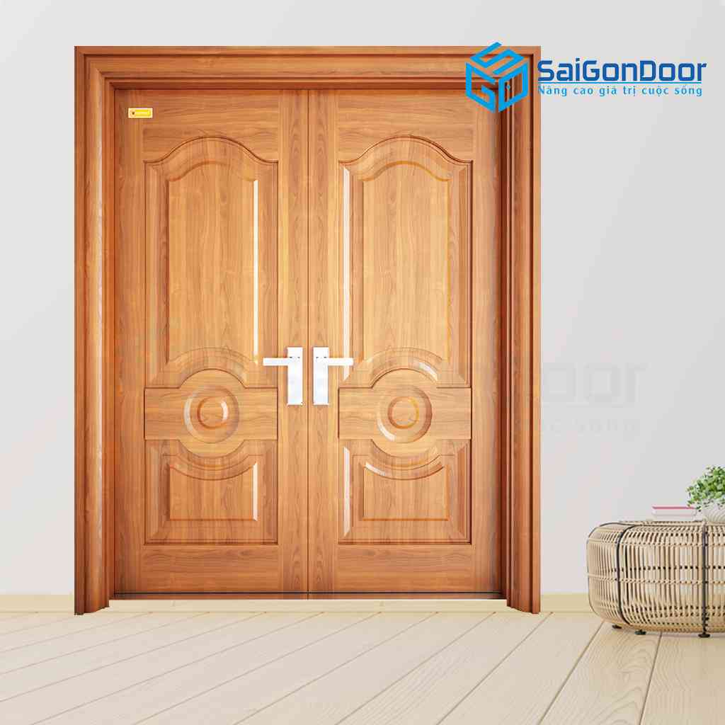 ទ្វារដែកថ្នាំកូតគ្រាប់ឈើ SGD 2H6-V3