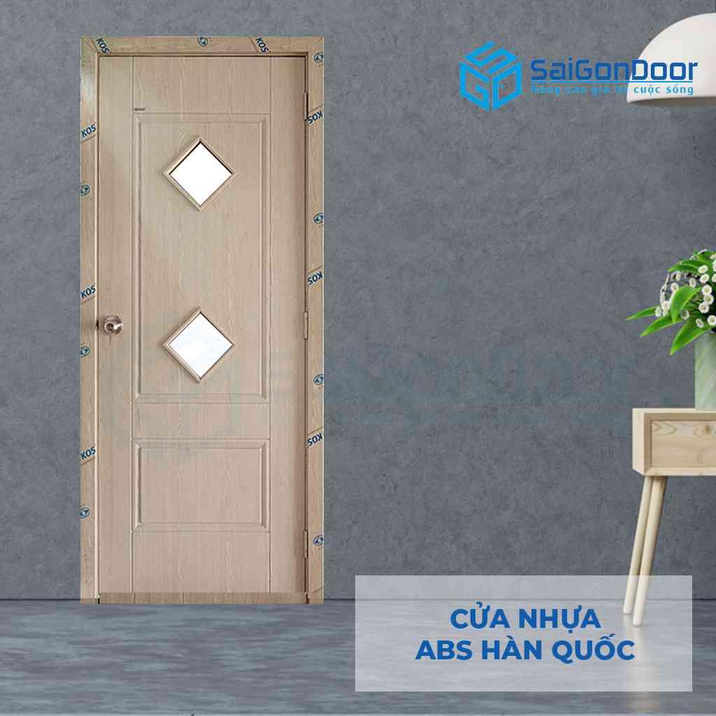 ទ្វារផ្លាស្ទិច ABS កូរ៉េ KOS 212-K0102
