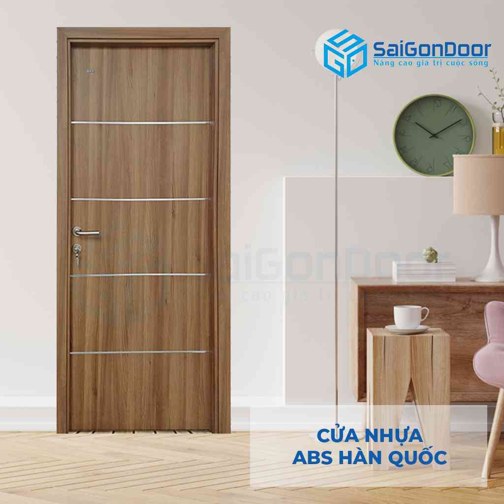ទ្វារផ្លាស្ទិច ABS កូរ៉េ KOS P1R4