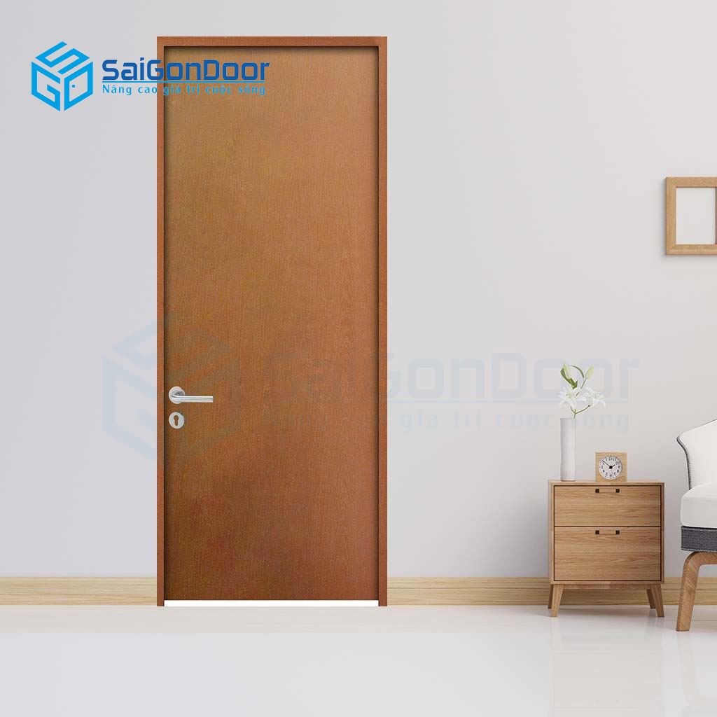 ទ្វារឈើថោក SGD HDF 1P-C13