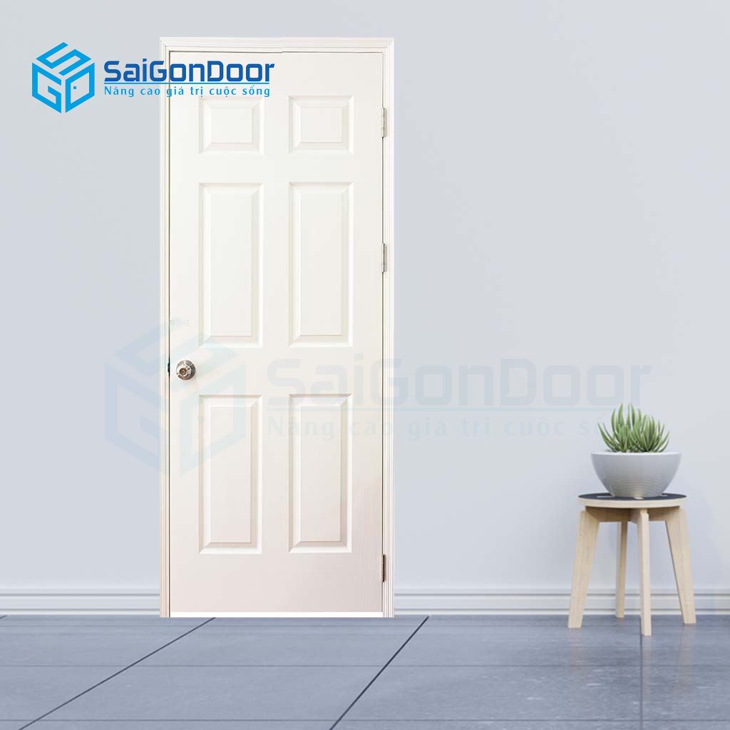ទ្វារឈើថោក SGD HDF 6A-C1 (1)
