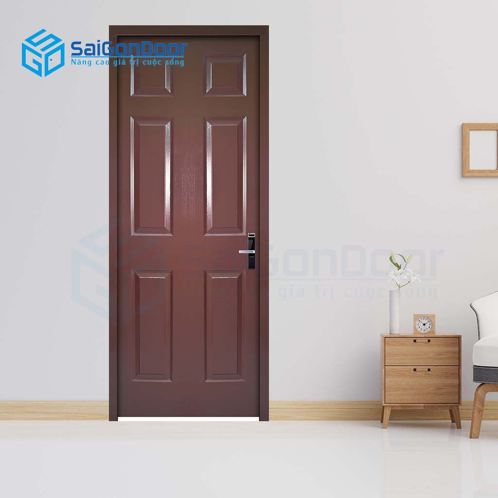 ទ្វារឈើថោក SGD HDF 6A-C11
