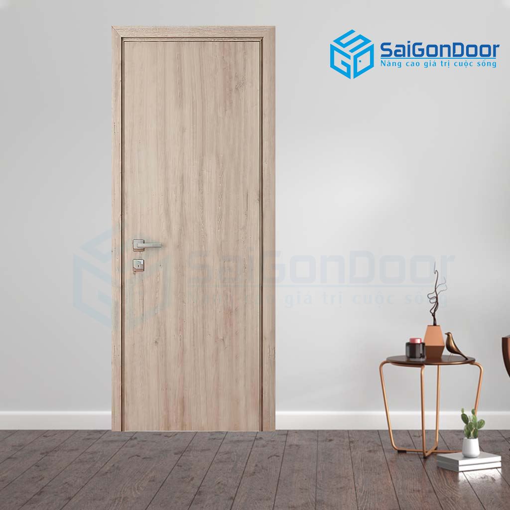 ទ្វារឈើប្រណីត SAIGONDOOR HDF Melammine P1-1