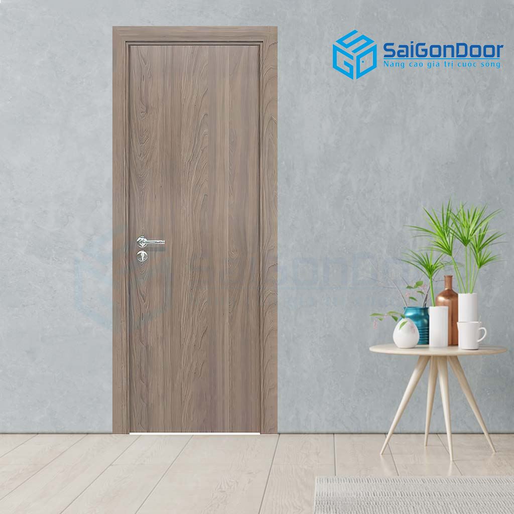ទ្វារឈើប្រណីត SAIGONDOOR HDF Melammine P1-7