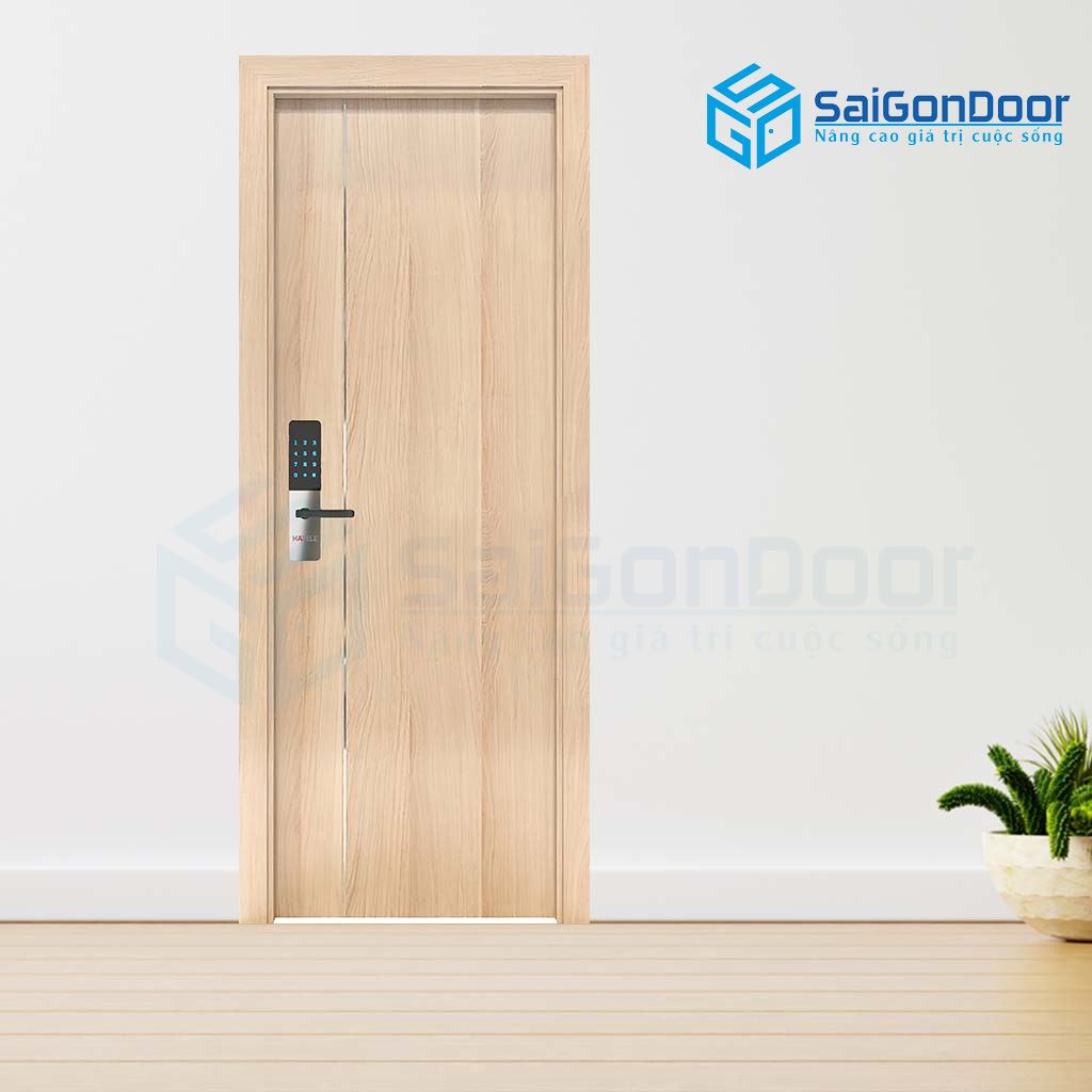 ទ្វារឈើប្រណីត SAIGONDOOR HDF Melammine P1R11