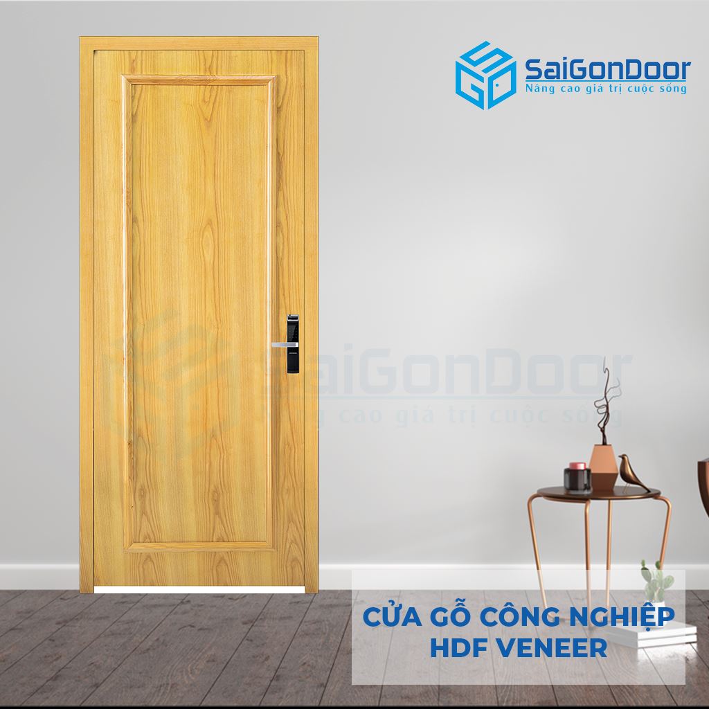 ទ្វារឈើឧស្សាហកម្ម HDF Veneer 1B-Soi