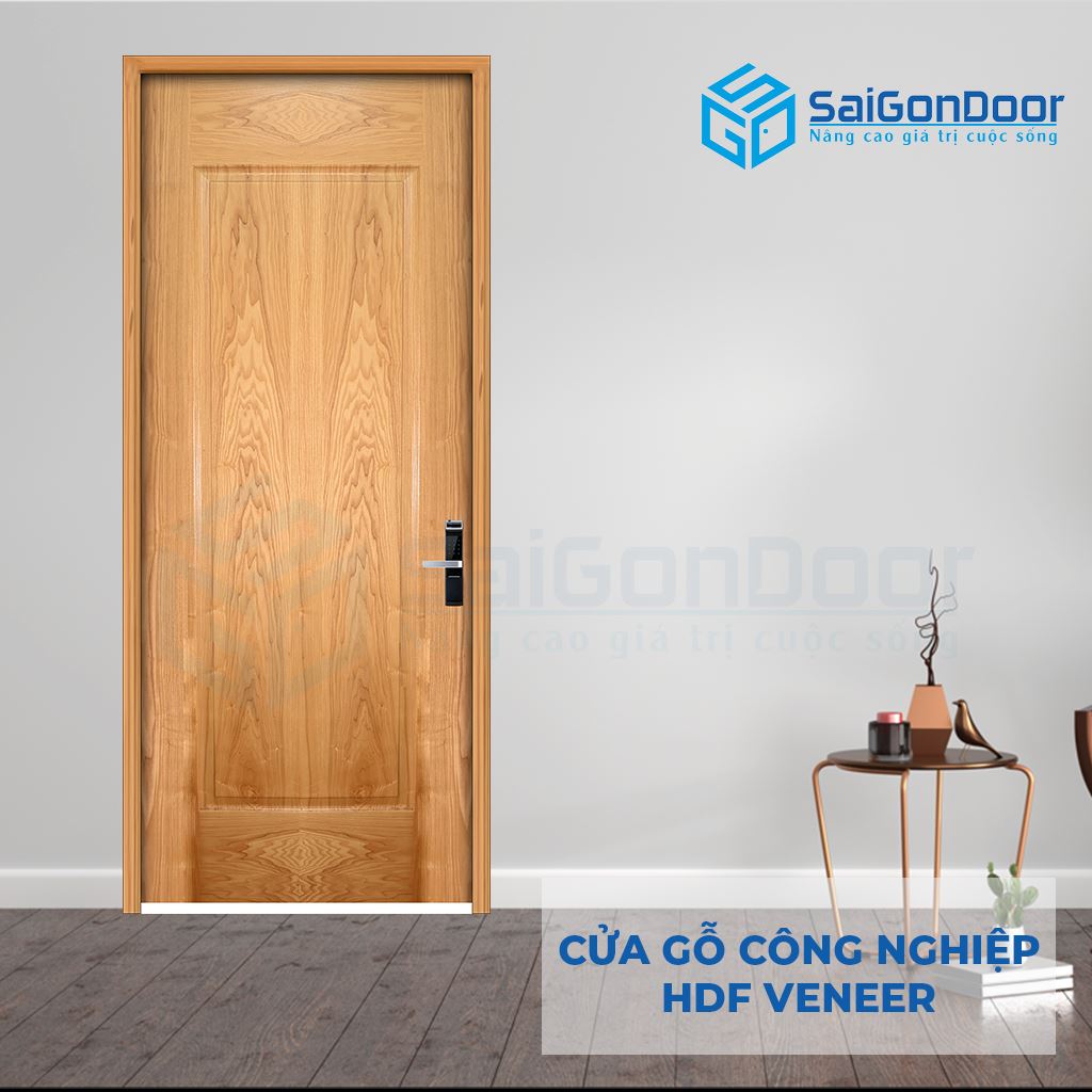 ទ្វារឈើឧស្សាហកម្ម HDF Veneer 1B soi