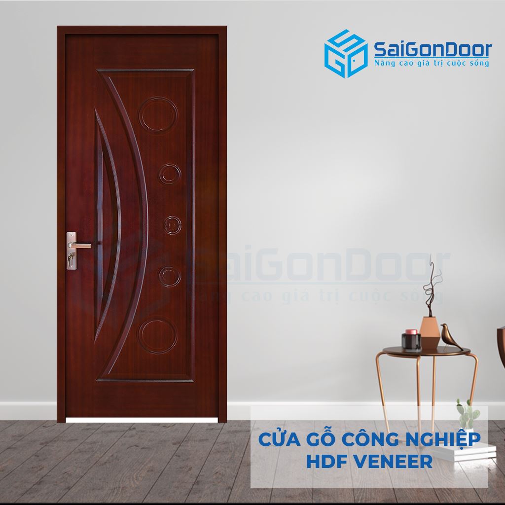 ទ្វារឈើឧស្សាហកម្ម HDF Veneer 1K-Cam xe