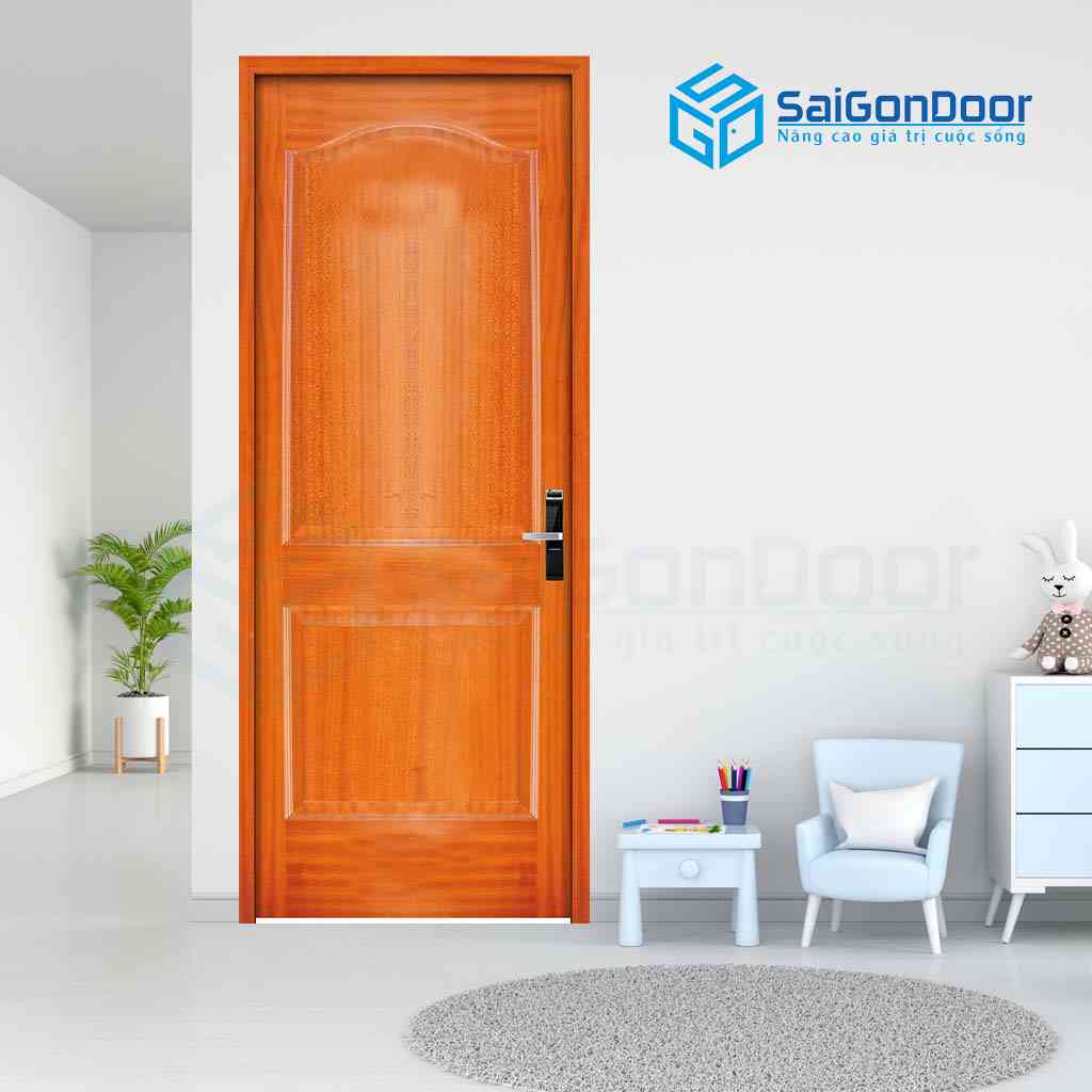ទ្វារឈើឧស្សាហកម្ម HDF Veneer 2A-xoan dao (5)
