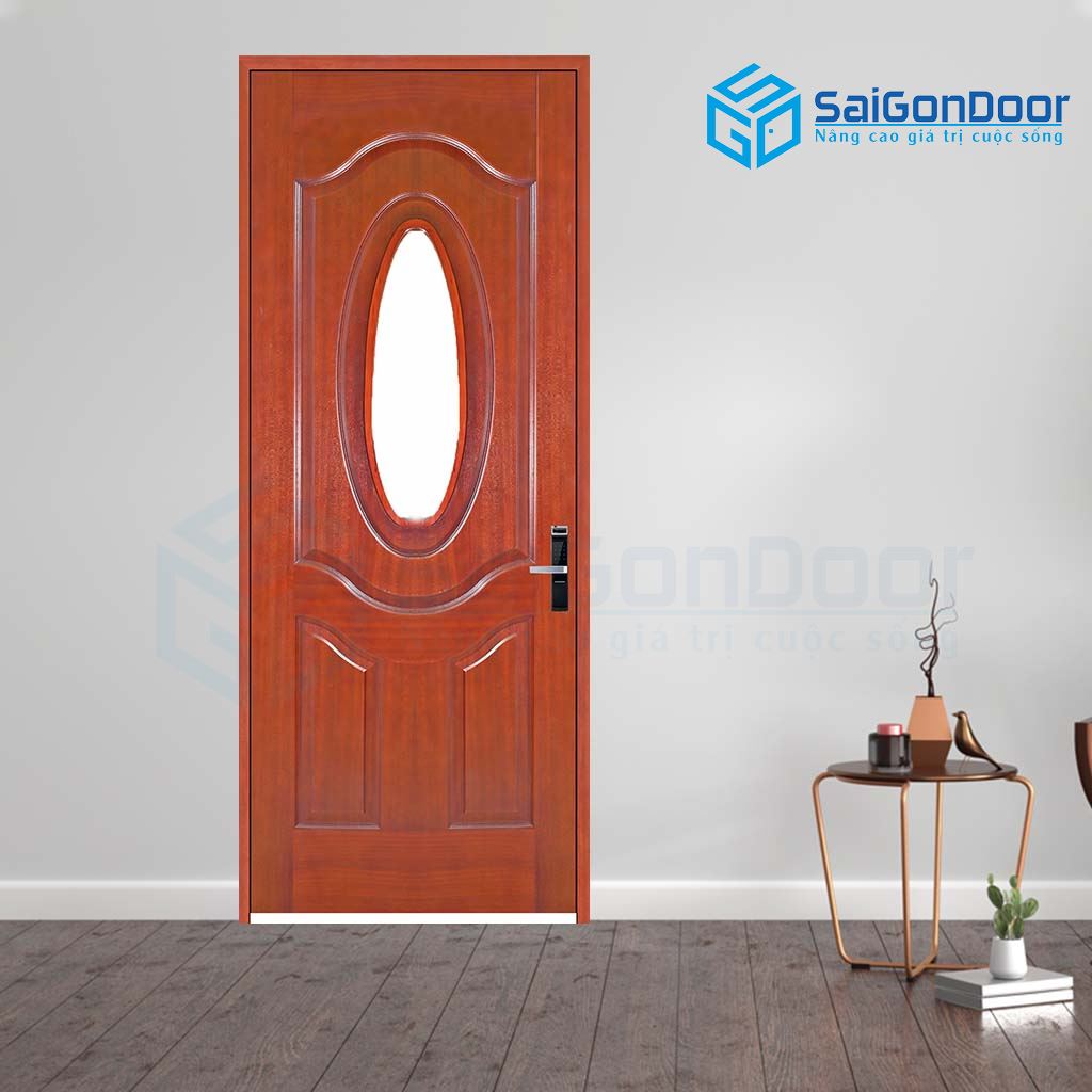 ទ្វារឈើប្រណីត SAIGONDOOR HDF Veneer 3GO-cam xe