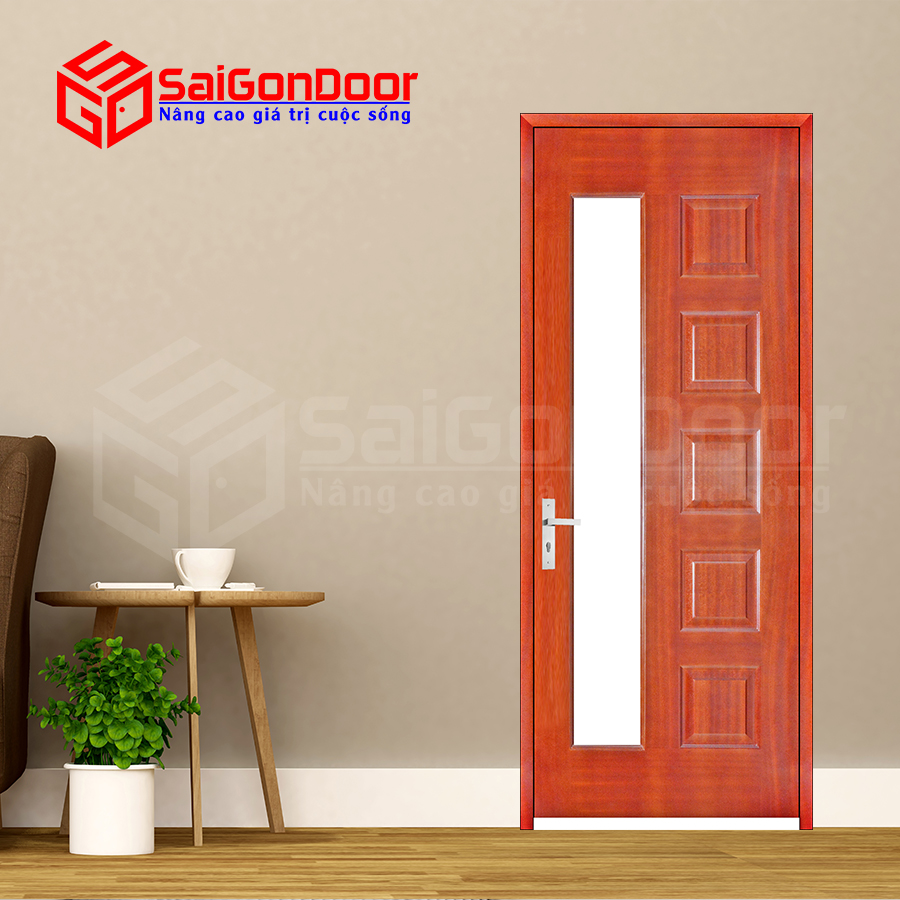 ទ្វារឈើ HDF veneer 6GL – Căm Xe