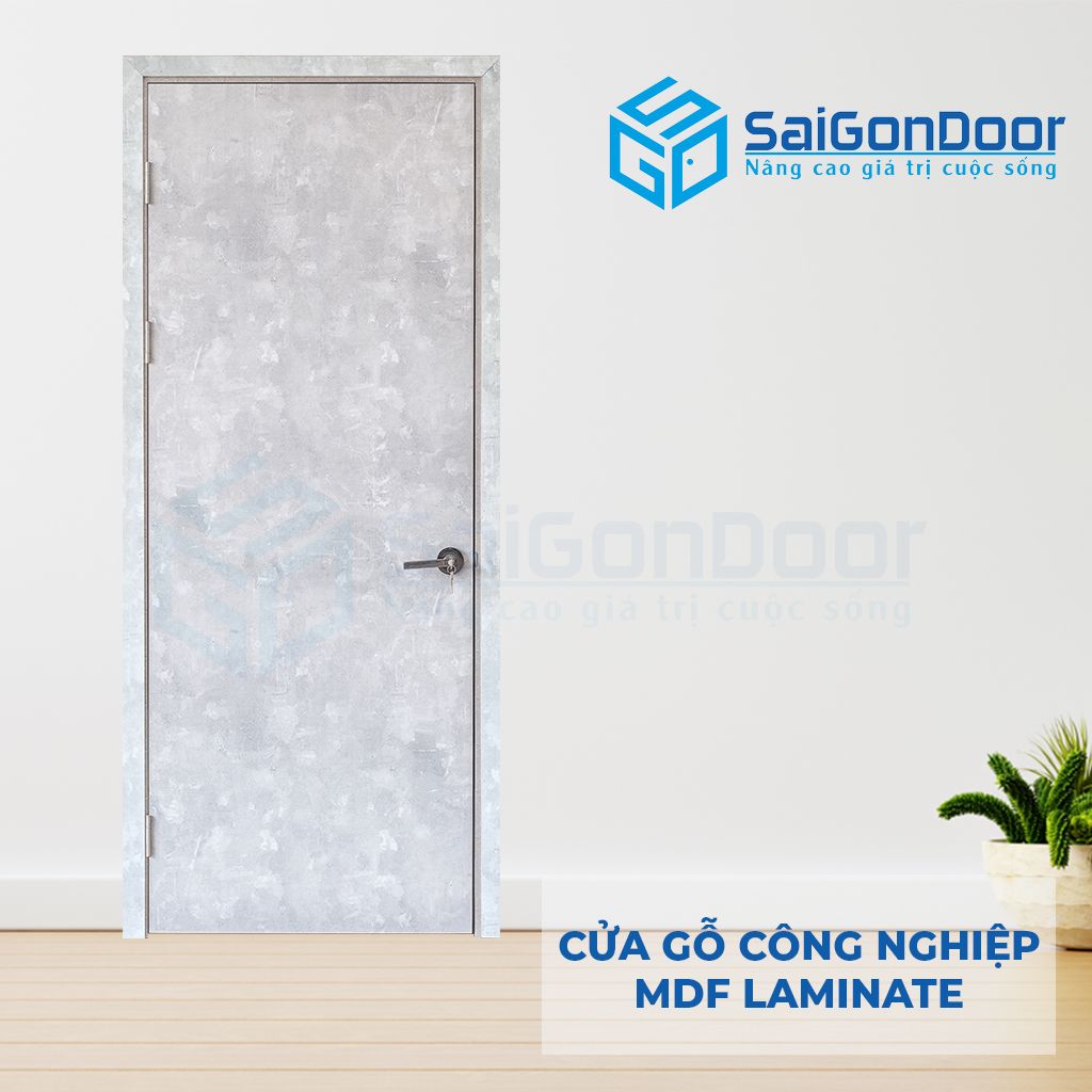 ទ្វារឈើឧស្សាហកម្ម MDF LAMINATE P1 van kem