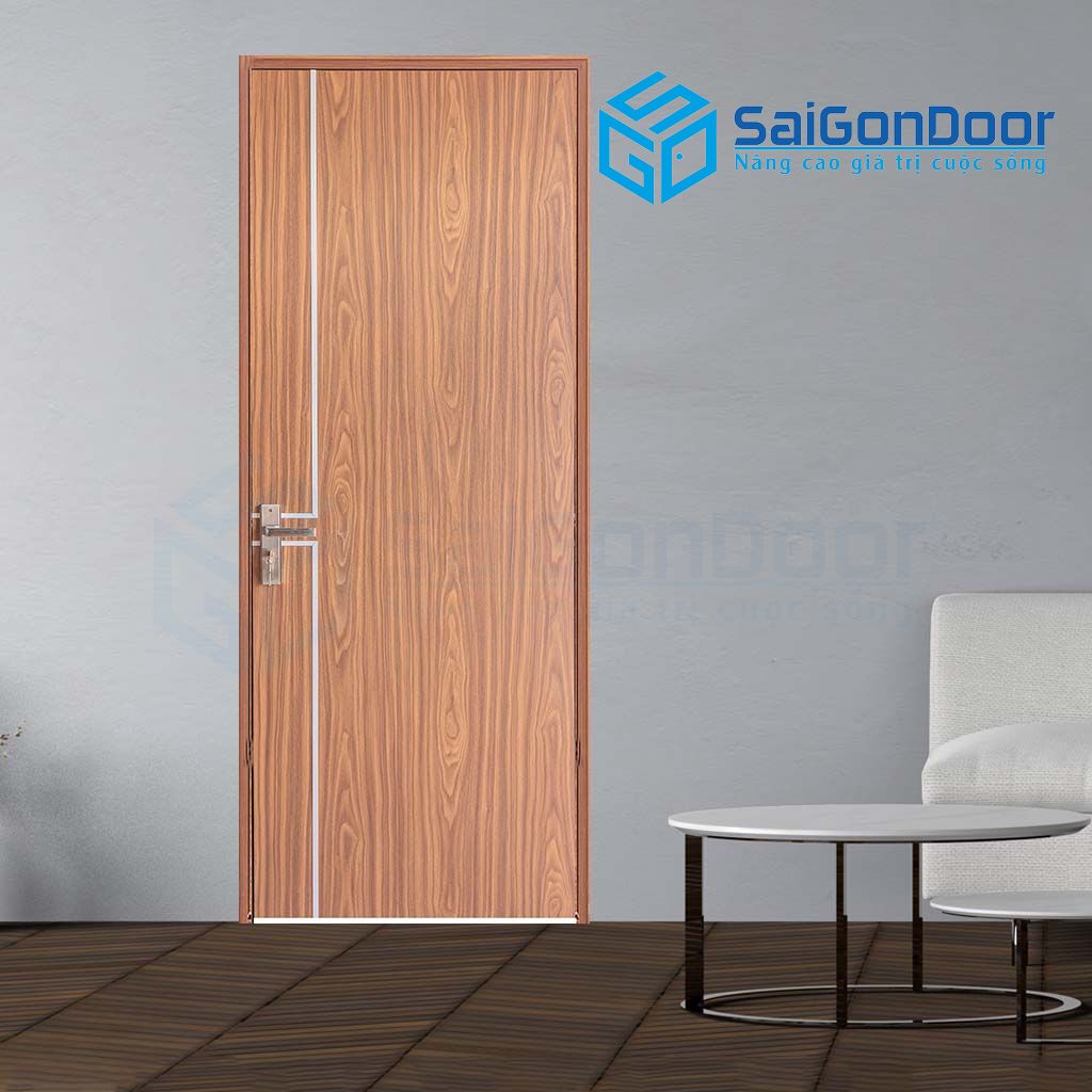 បន្ទប់គេងទ្វារឈើ PN MDF Melamine P1R11
