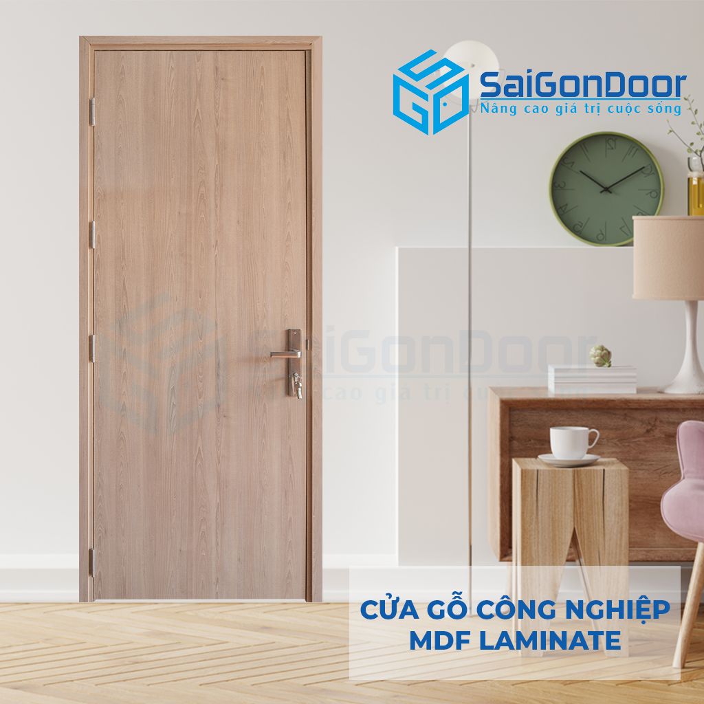 ទ្វារឈើឧស្សាហកម្ម MDF LAMINATE P1