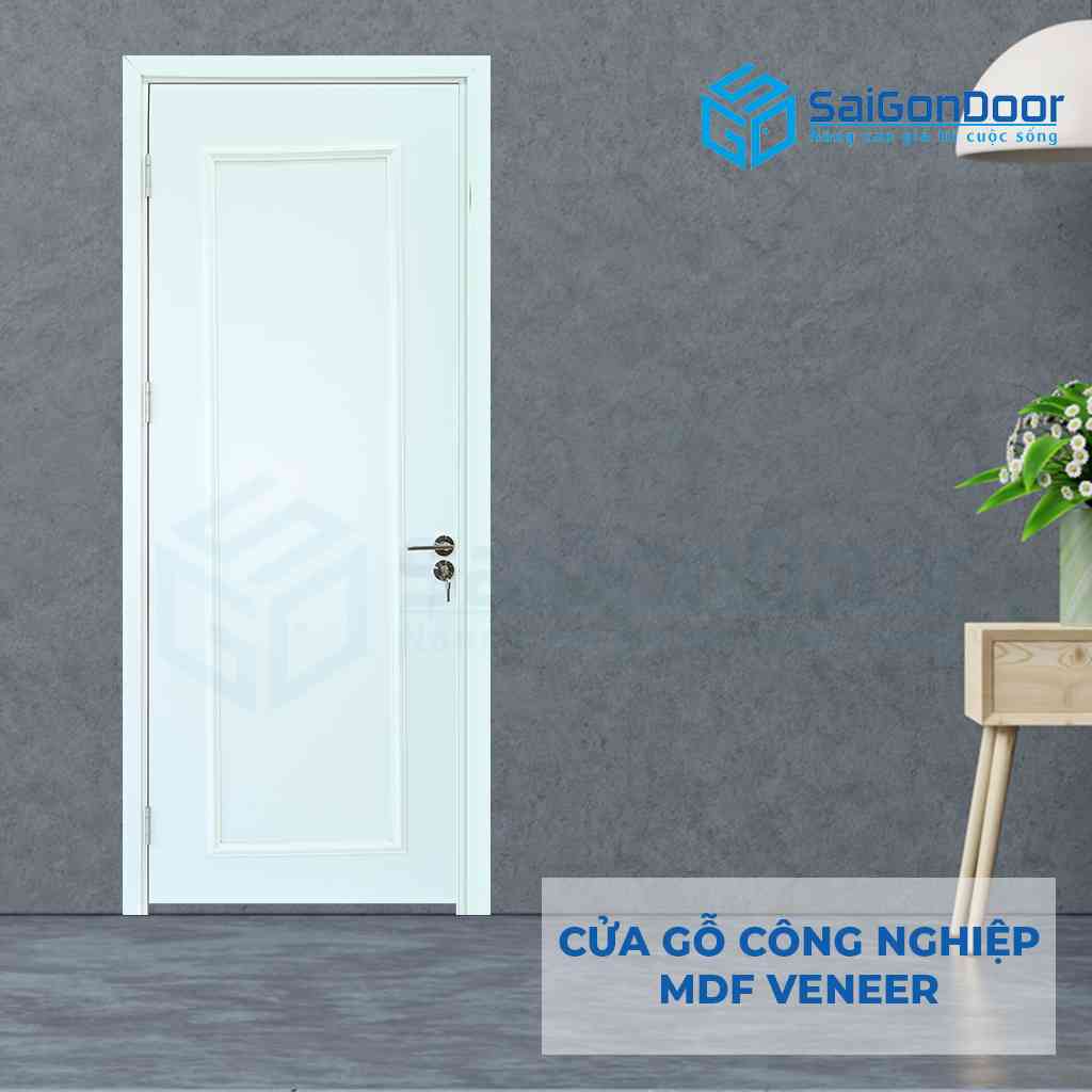ទ្វារឈើឧស្សាហកម្ម MDF Veneer 1PN