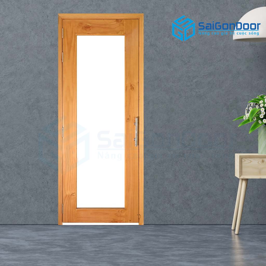 ទ្វារឈើប្រណីត SAIGONDOOR MDF veneer o kinh