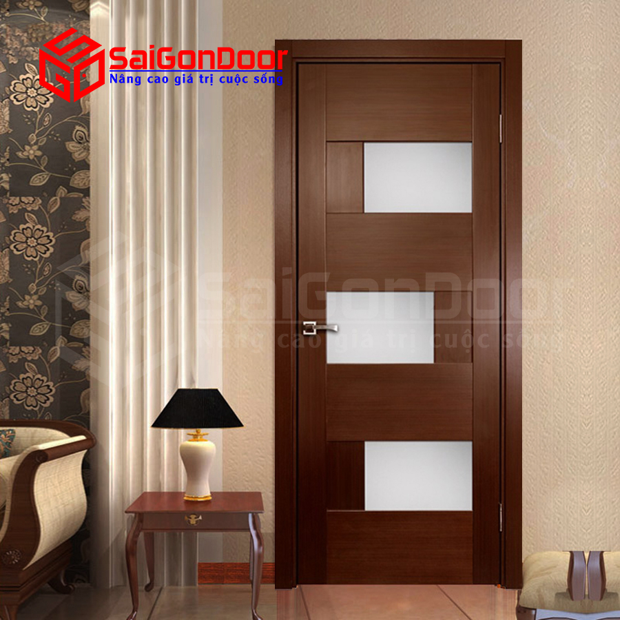 ទ្វារឈើប្រណីត Saigondoor M1030