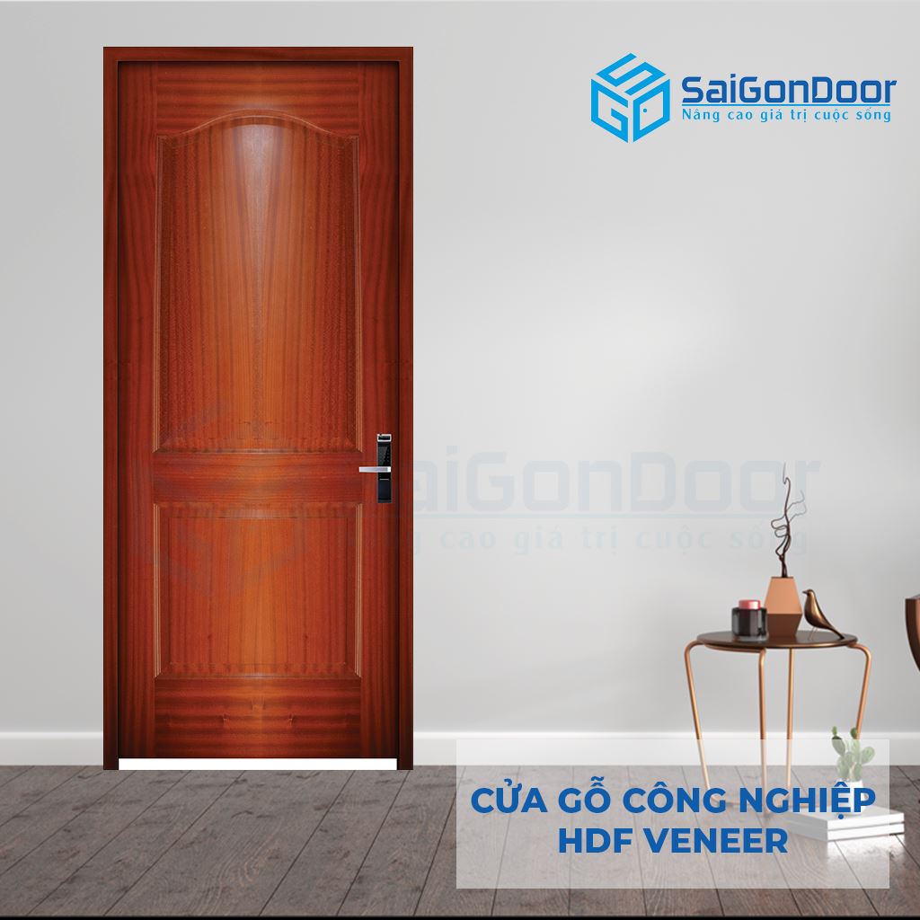 ទ្វារឈើឧស្សាហកម្ម HDF Veneer 2A cam xe