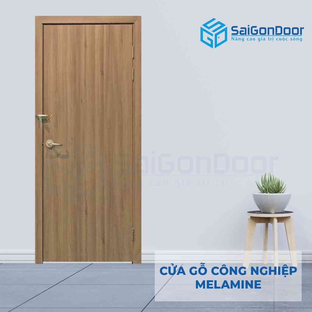 ទ្វារឈើឧស្សាហកម្ម MDF Melamine P1-2
