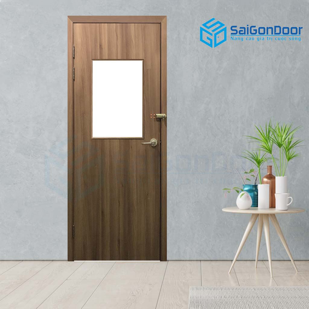ទ្វារឈើប្រណីត SAIGONDOOR  Melamine P1G11