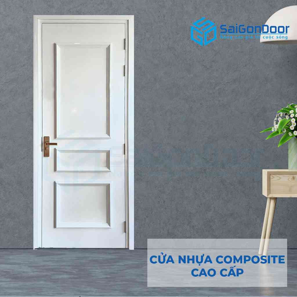 ទ្វារផ្លាស្ទិច Composite 3PN trang