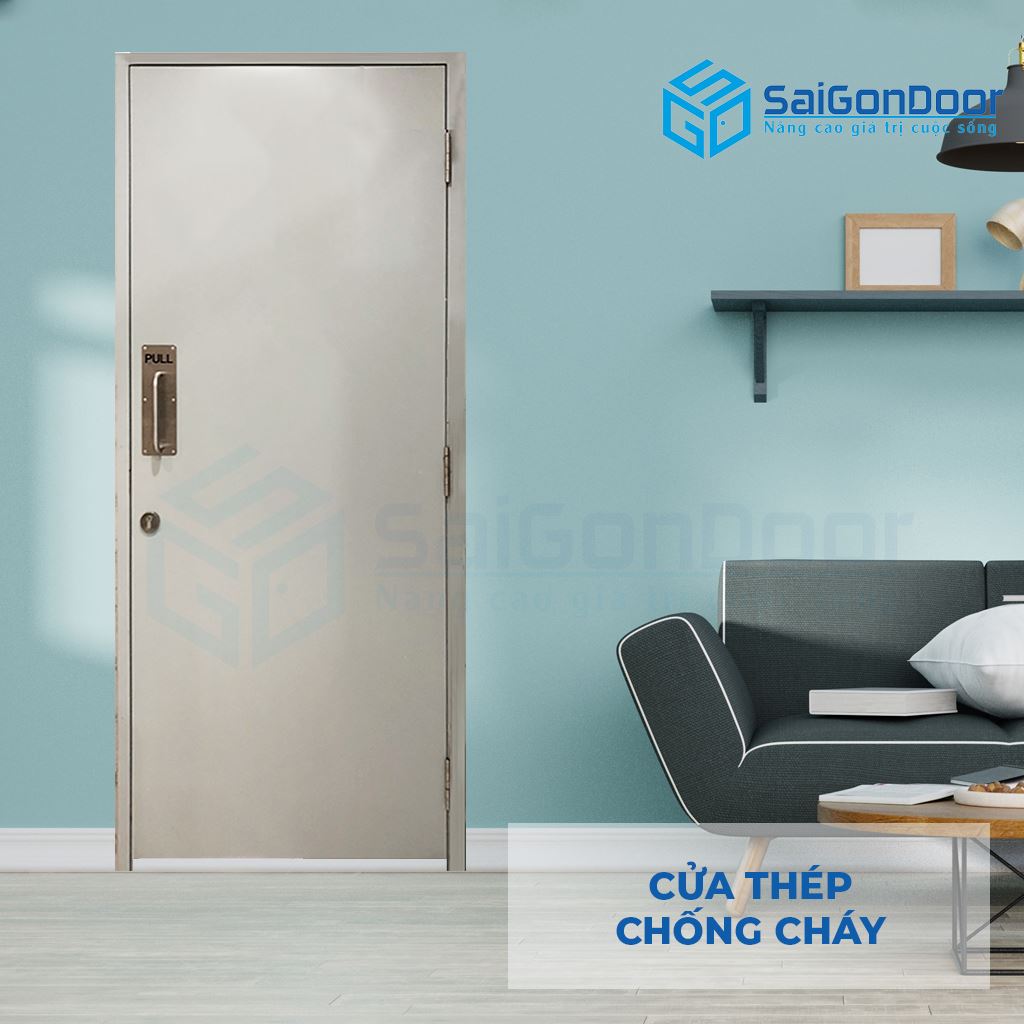 ទ្វារដែកសម្រាប់ការពារភ្លើង TCC P1 xam
