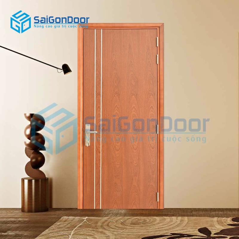 ទ្វារឈើ HDF VENEER VP1R2-SAPELE