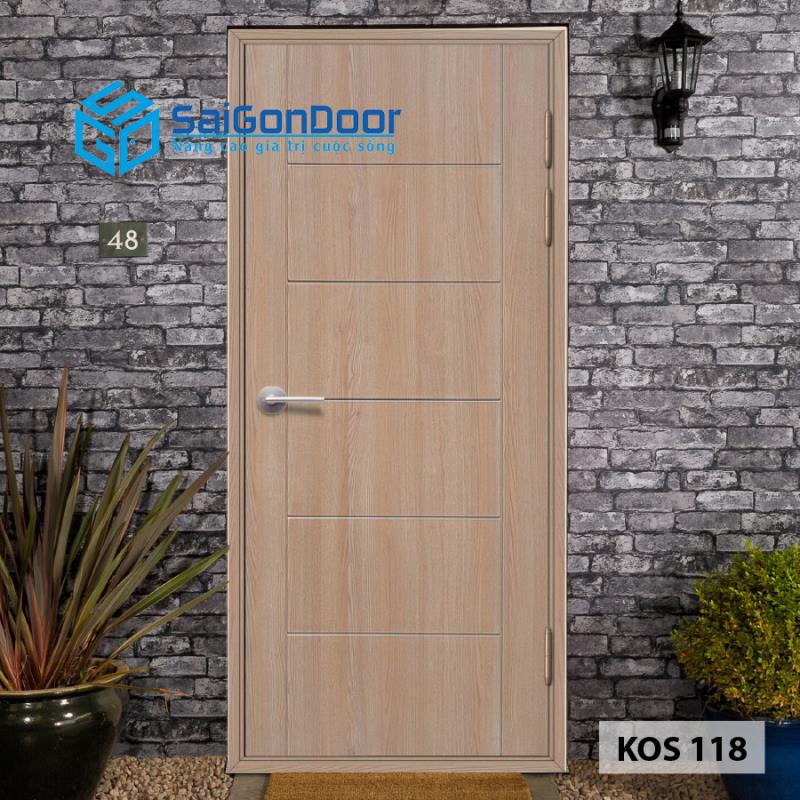 ទ្វារផ្លាស្ទិច ABS កូរ៉េ KOS 118