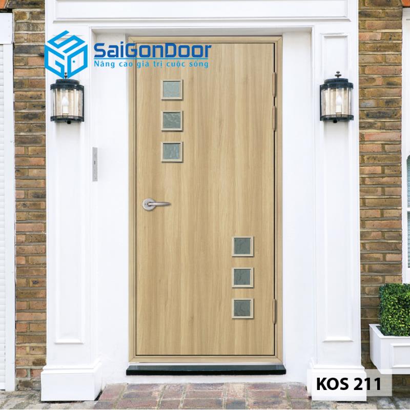 ទ្វារផ្លាស្ទិច ABS កូរ៉េ KOS 211