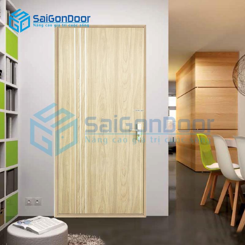 ទ្វារឈើ MDF Laminate MP1R3-ME