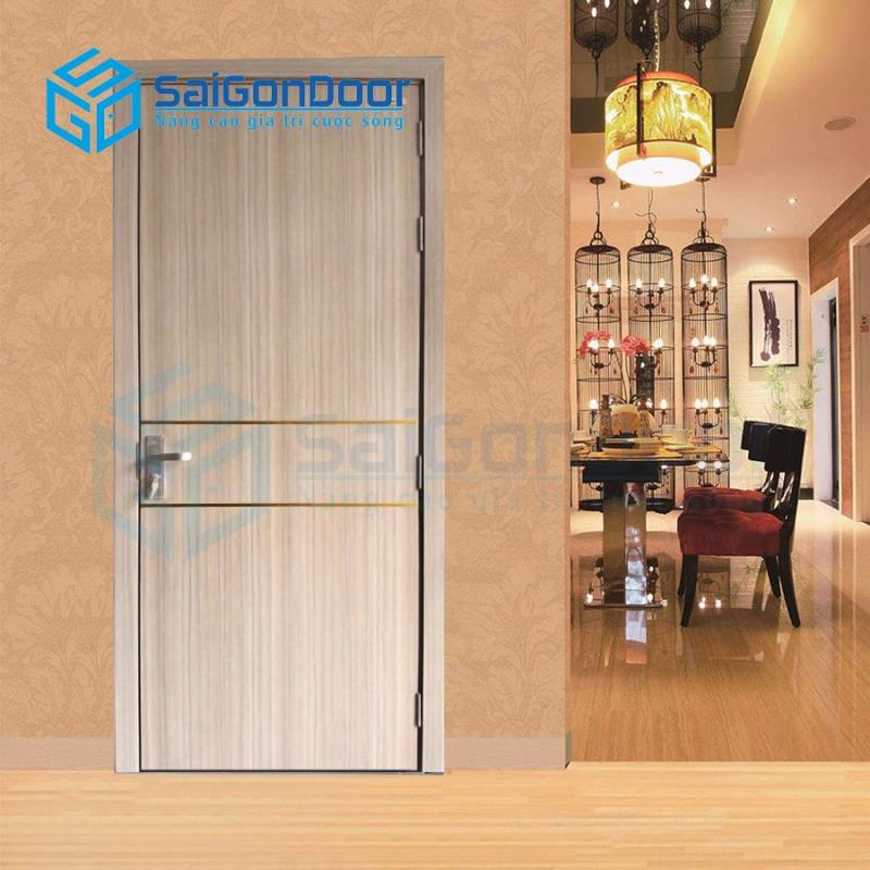 ទ្វារឈើឧស្សាហកម្ម MDF MDF.P2R-ASH NAU