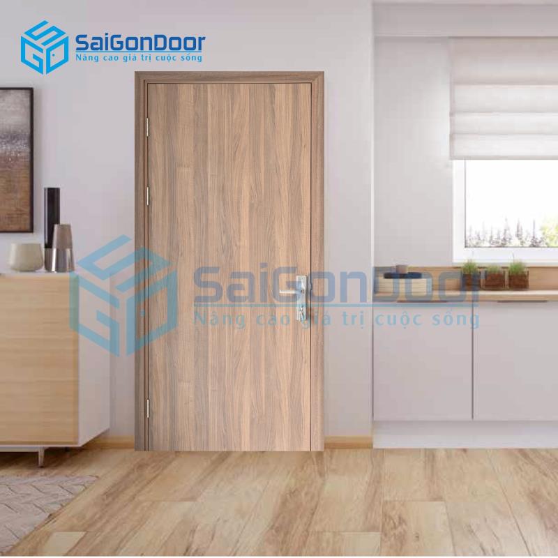 ទ្វារឈើ MDF Veneer P1-ASK