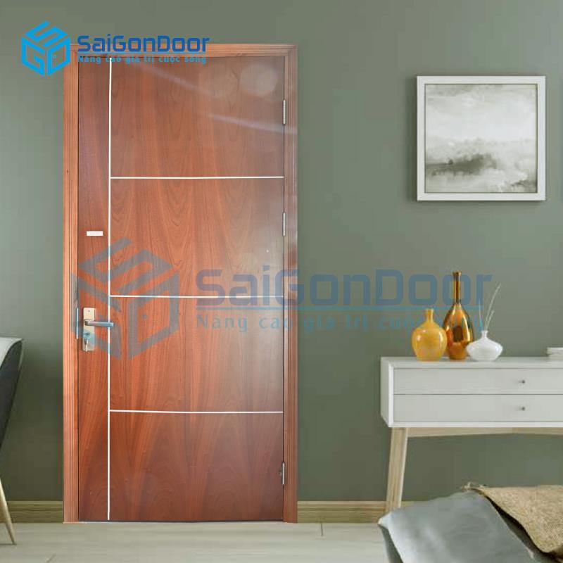 ទ្វារឈើ MDF Veneer P1R4b-Ask