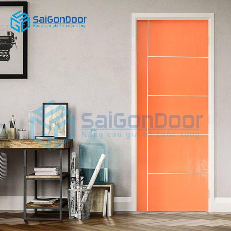 ទ្វារឈើ MDF Veneer P1R5-XOAN DAO