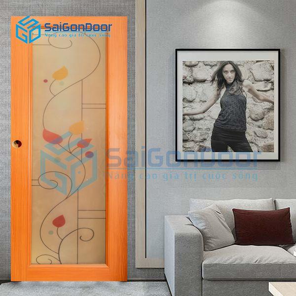 ទ្វារផ្លាស្ទិច ABS កូរ៉េ PVC-SD2