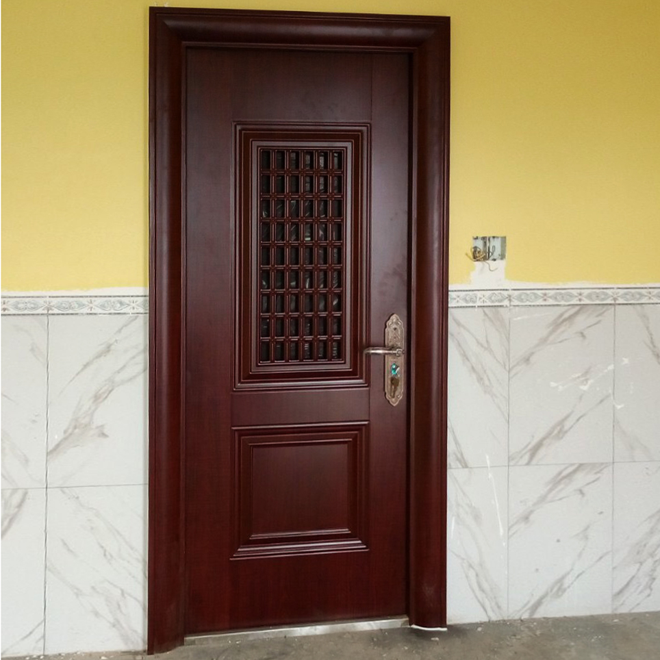 ទ្វារដែកថ្នាំកូតគ្រាប់ឈើ SGD 10