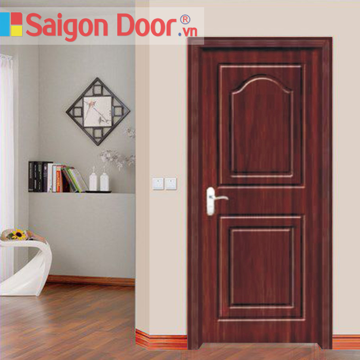 ទ្វារឈើប្រណីត PVC 1028
