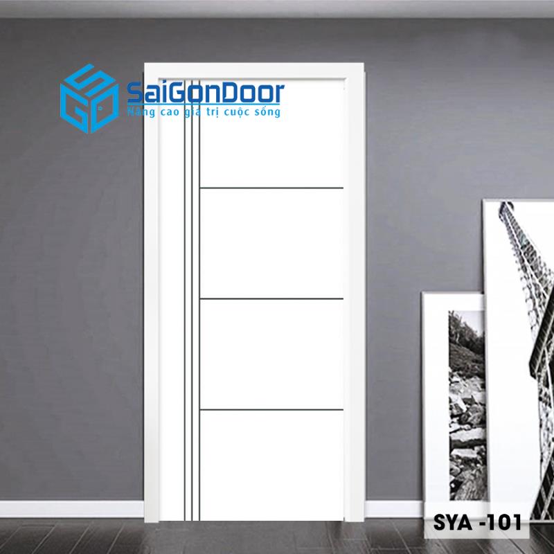 ទ្វារផ្លាស្ទិច Composite SYA 101