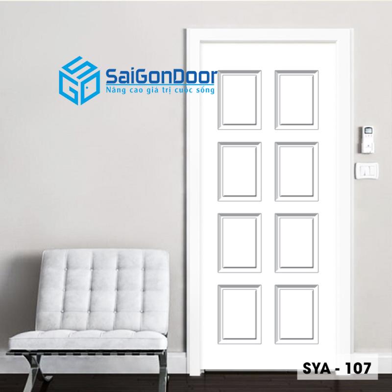 ទ្វារផ្លាស្ទិច Composite SYA 107