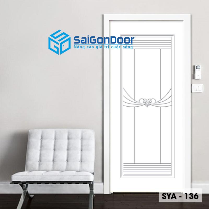 ទ្វារផ្លាស្ទិច Composite SYA 136