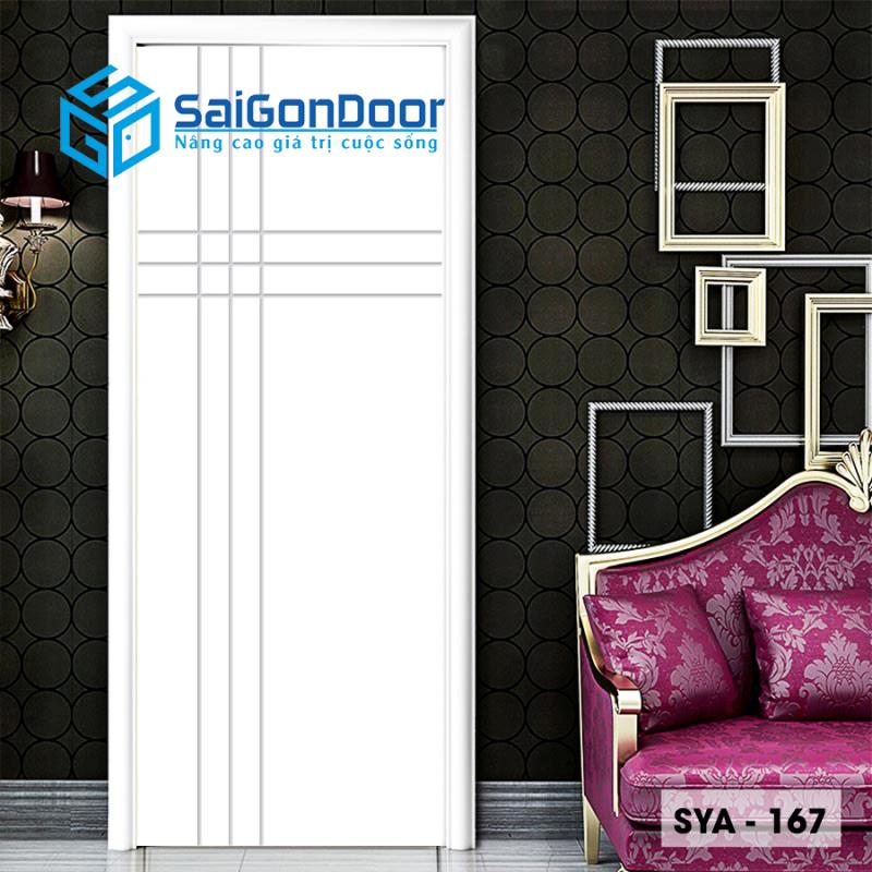 ទ្វារផ្លាស្ទិច Composite SYA 167
