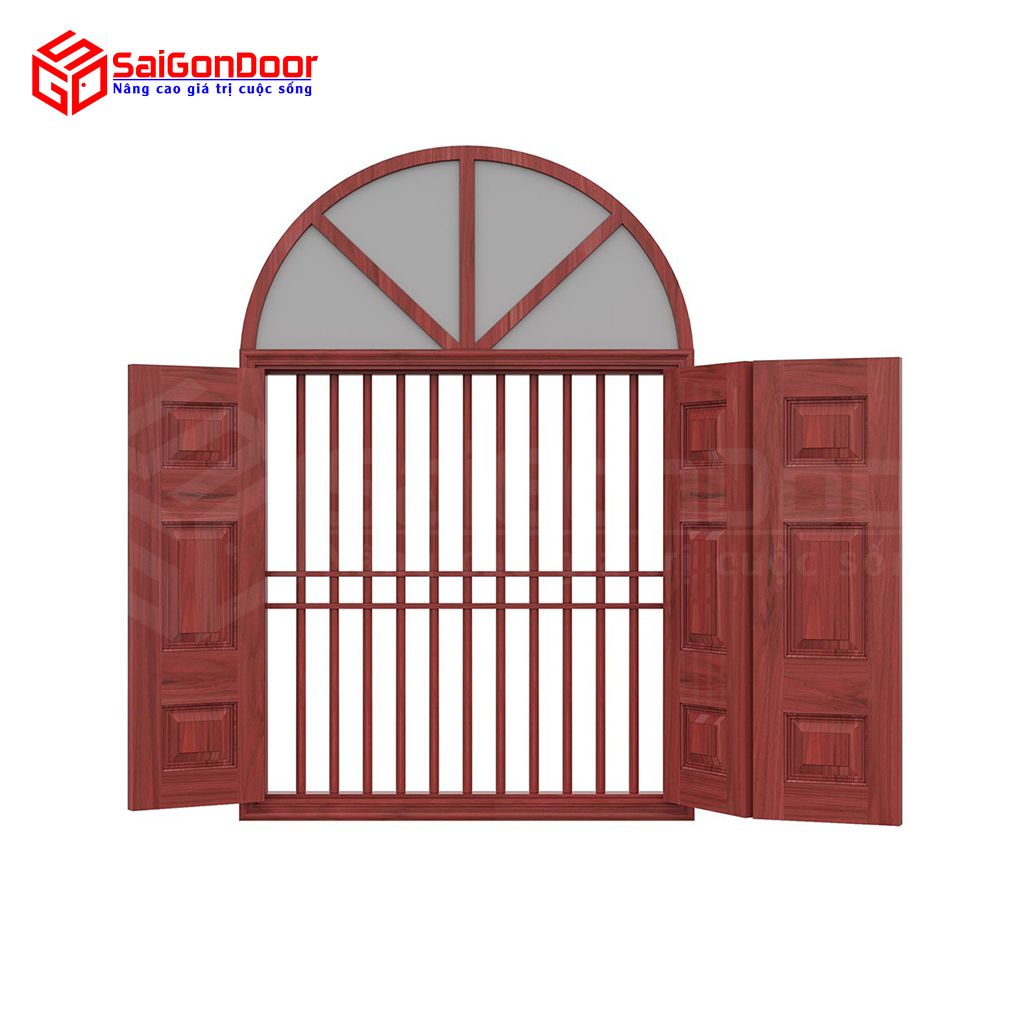 ទ្វារដែកធ្វើពីឈើប្រណិត TVGVom-SGD-1