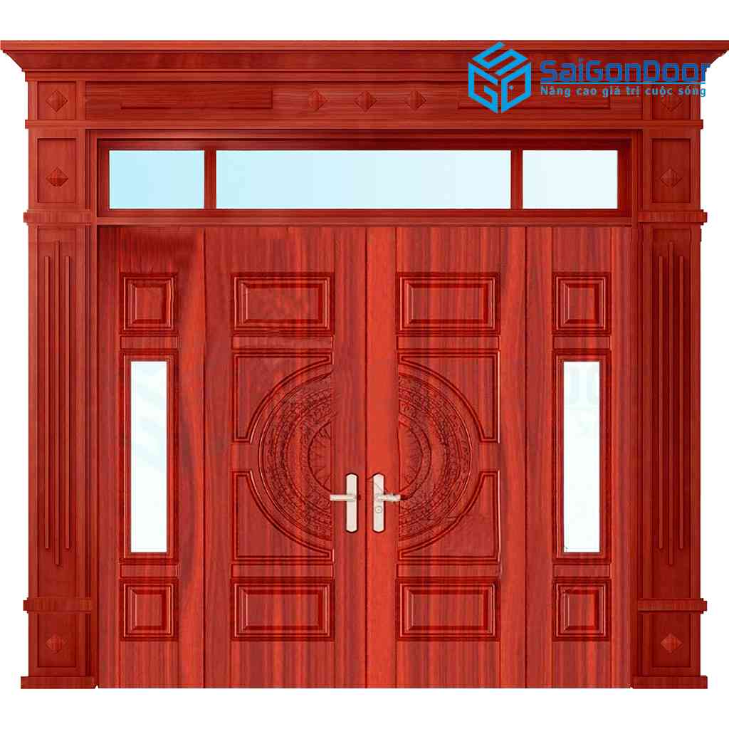 ទ្វារដែកធ្វើពីឈើ GS4H15H8K